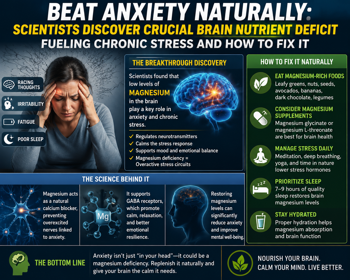 hidden brain nutrient deficit anxiety, choline deficiency stress, brain health news may 16, natural anxiety relief 2026, foods high in choline, prefrontal cortex emotional control, mental health tips 2026