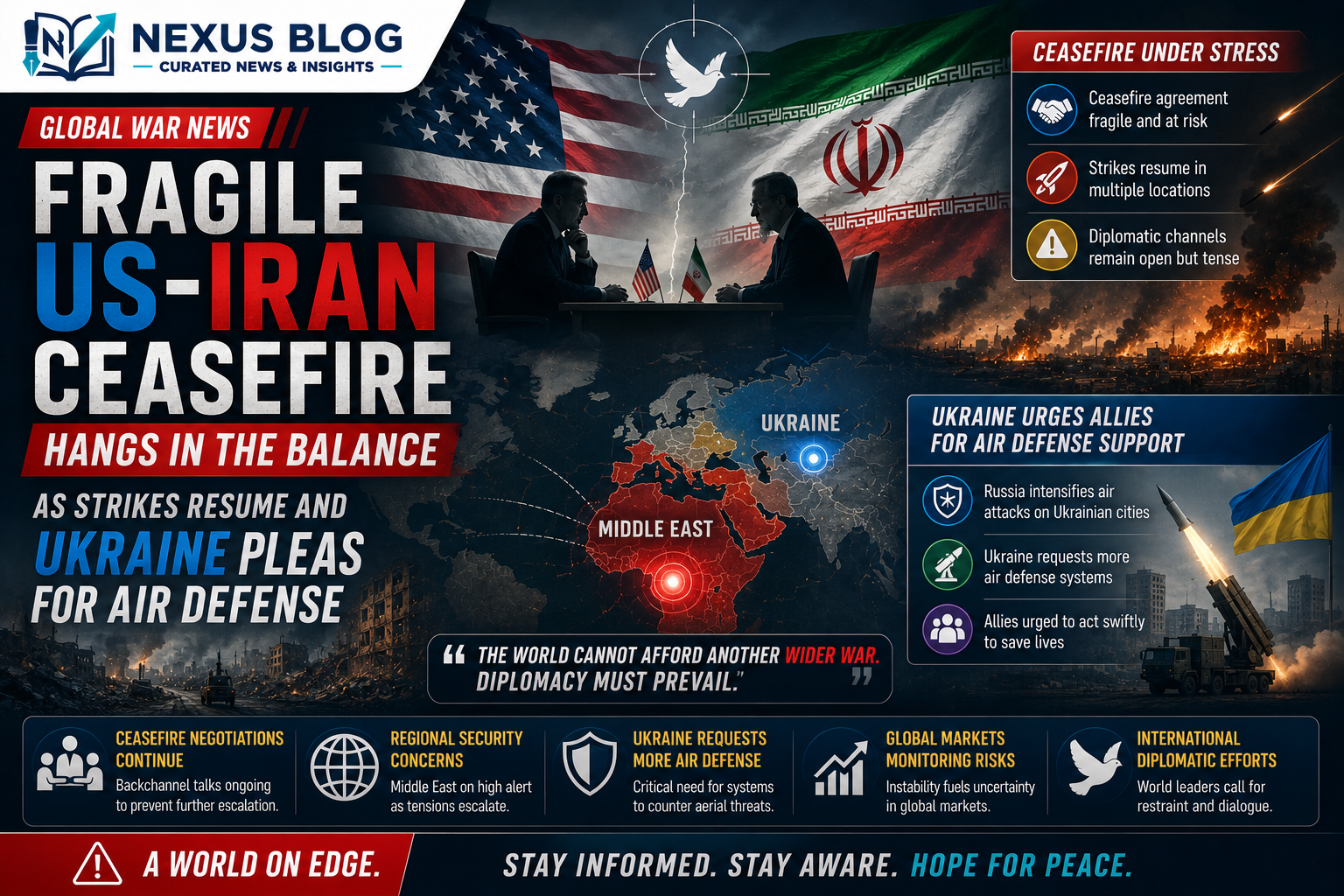 global war news June 3 2026, US Iran ceasefire talks, Middle East conflict updates, Israel Lebanon offensive, Beaufort Castle Israel, Russia Ukraine war news, Kyiv missile strikes, Patriot air defense Ukraine, global security 2026, international relations