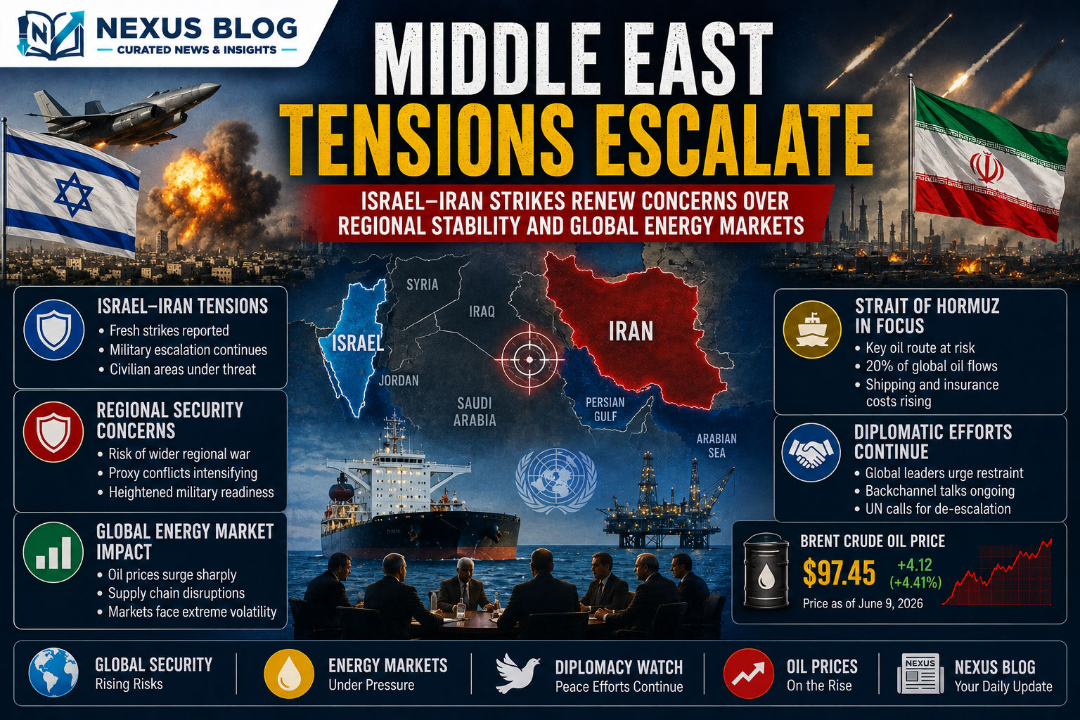 global war news June 8 2026, Israel Iran conflict updates, US Iran war 100 days, Strait of Hormuz blockade, global oil crisis 2026, Houthi rebels Red Sea, Tehran explosions, Haifa missile attack, geopolitical conflict news, Middle East crisis