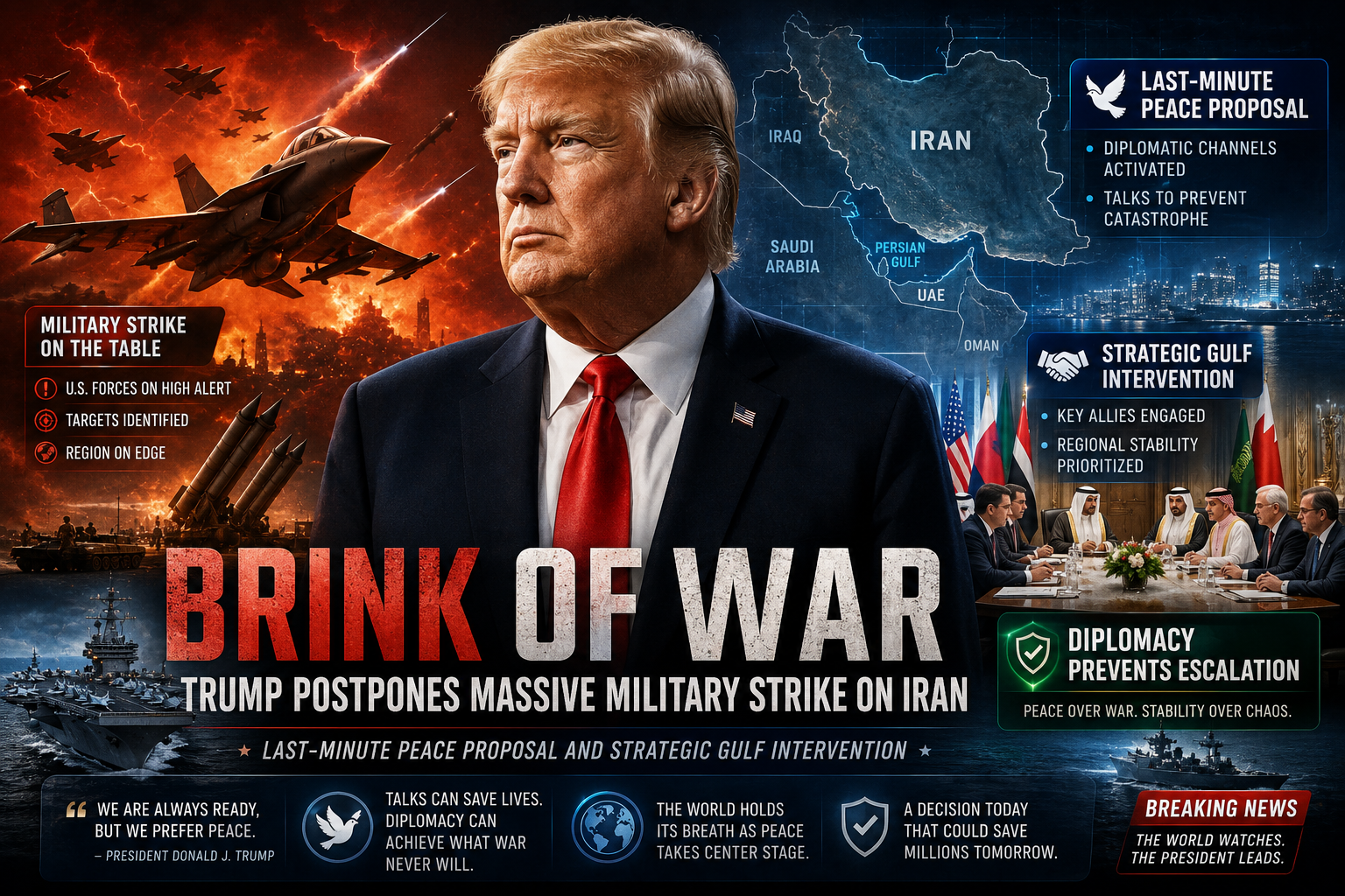 US Iran war 2026, Trump delays Iran attack, Strait of Hormuz closure, Middle East military conflict updates, Iran nuclear proposal, global defense news May 18, Gulf states mediation Pakistan