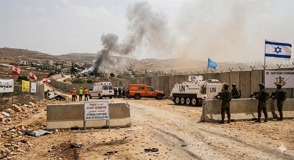US Iran war updates, Israel Lebanon ceasefire extension, Trump Xi Jinping Beijing summit, BRICS foreign ministers meeting Delhi, Strait of Hormuz blockade 2026, Middle East conflict live, international maritime security